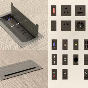 现代插座3D模型下载